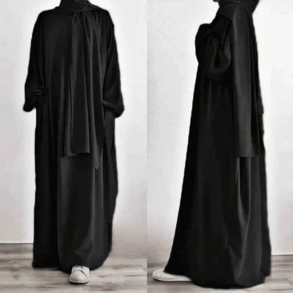 Kaftan Abaya Black