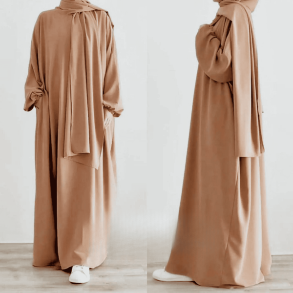 Kaftan Abaya Gestnut Lite