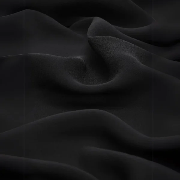 Premium Chiffon Hijab - Black