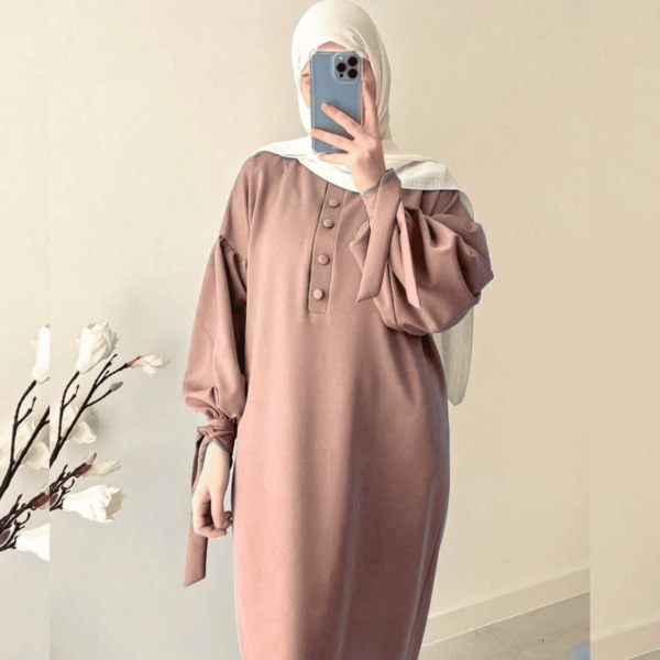 Tahura Balloon Sleeves Abaya
