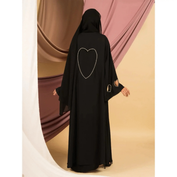 Heart Trendy Abaya - Designer Abaya