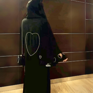Heart Trendy Abaya by bismillahkreation