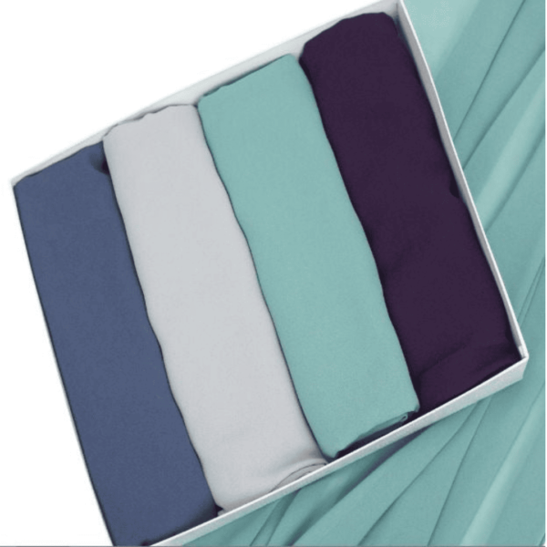 Premium Chiffon Hijab - Four Shades