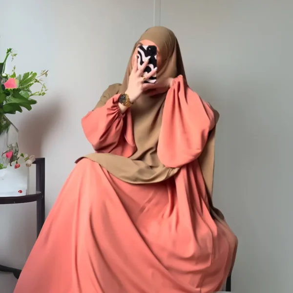 Abaya and Khimar Set