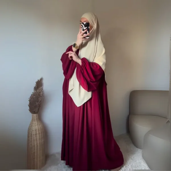Abaya and Khimar Set