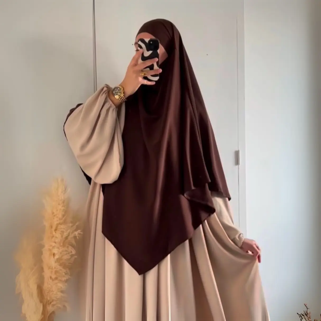 Abaya and Khimar Set