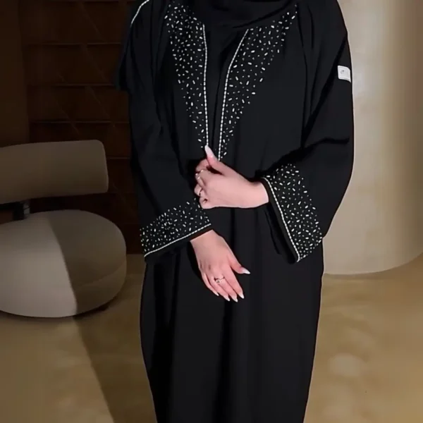 Beautifull Handwork Pattern Abaya
