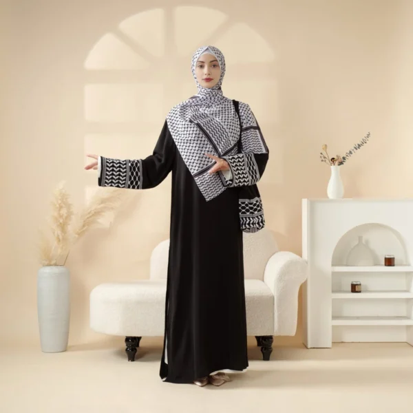 Palestinian Keffiyeh Abaya - Image 11