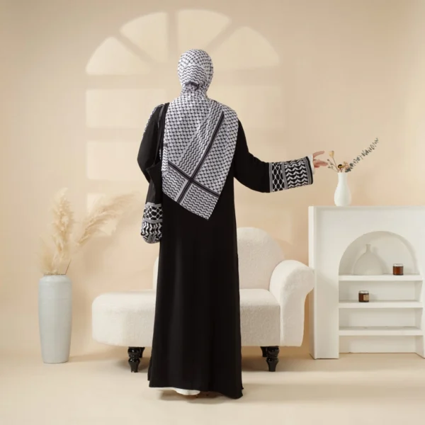 Palestinian Keffiyeh Abaya - Image 13