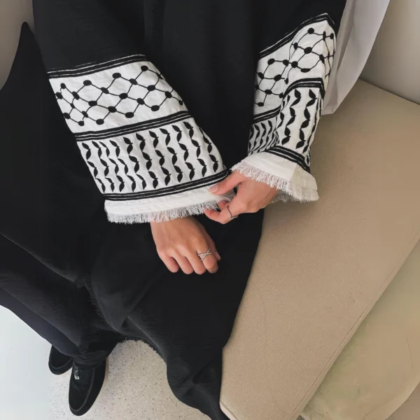 Palestinian Keffiyeh Abaya - Image 17