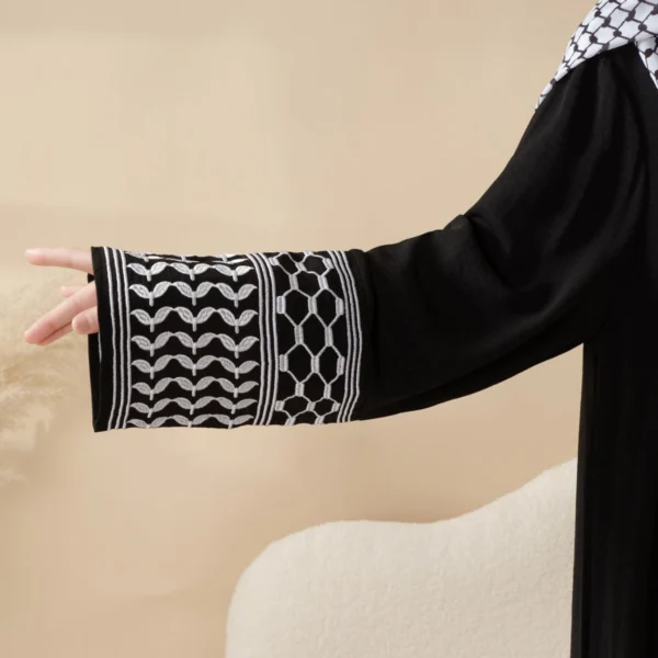 Palestinian Keffiyeh Abaya - Image 16