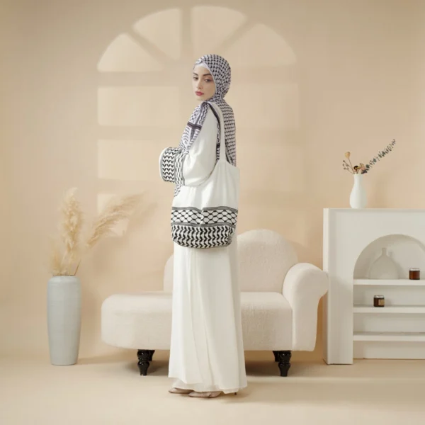 Palestinian Keffiyeh Abaya - Image 3