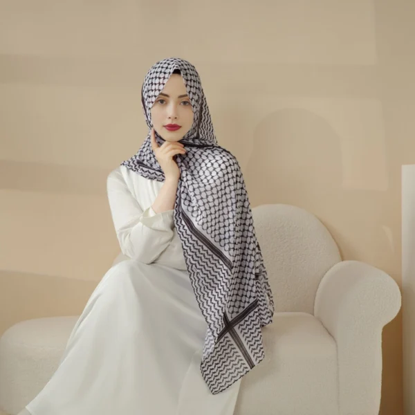 Palestinian Keffiyeh Abaya - Image 8