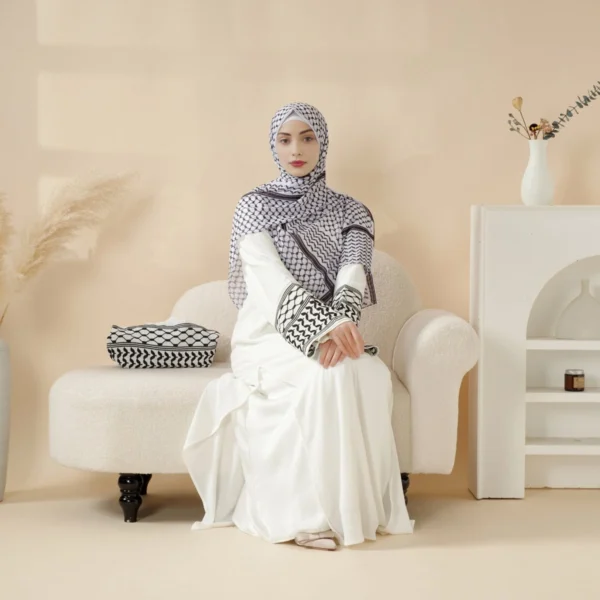 Palestinian Keffiyeh Abaya - Image 7