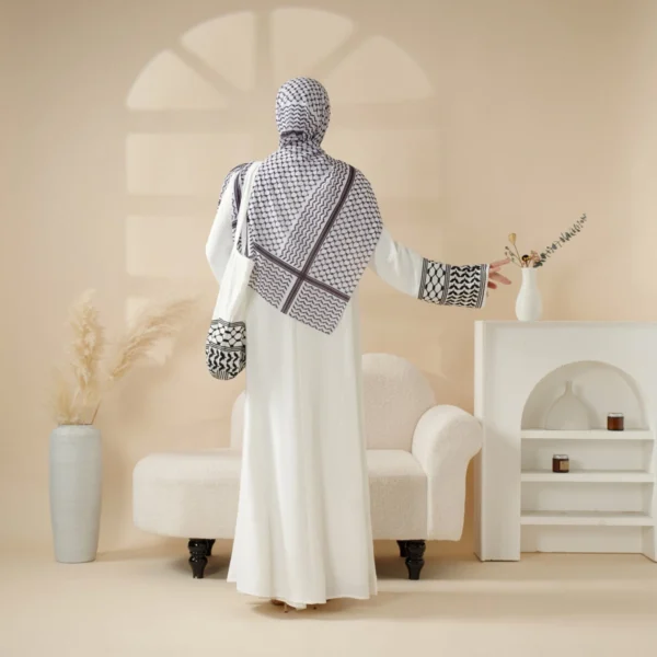Palestinian Keffiyeh Abaya - Image 4