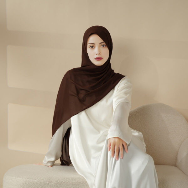 Plain Chiffon Shawl, Extra Fine Chiffon Hijab